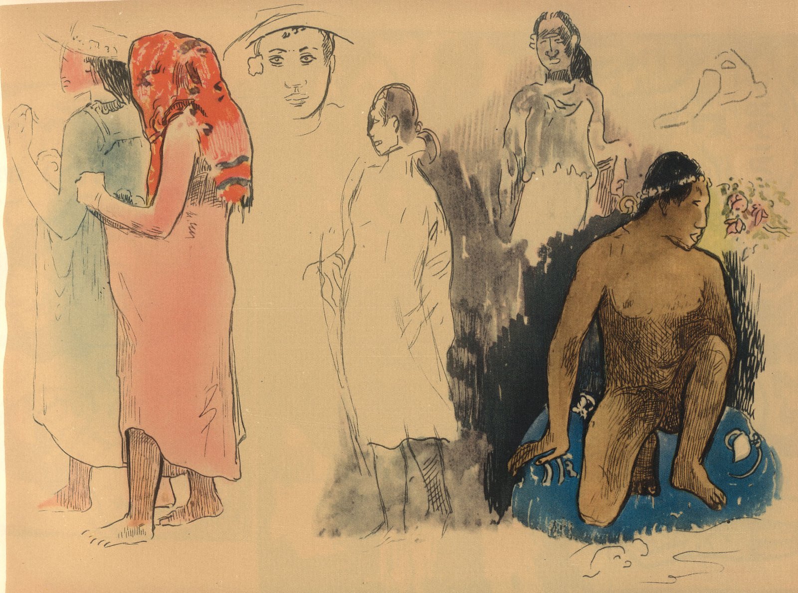 Gauguin (18) Art A4 Photo Print