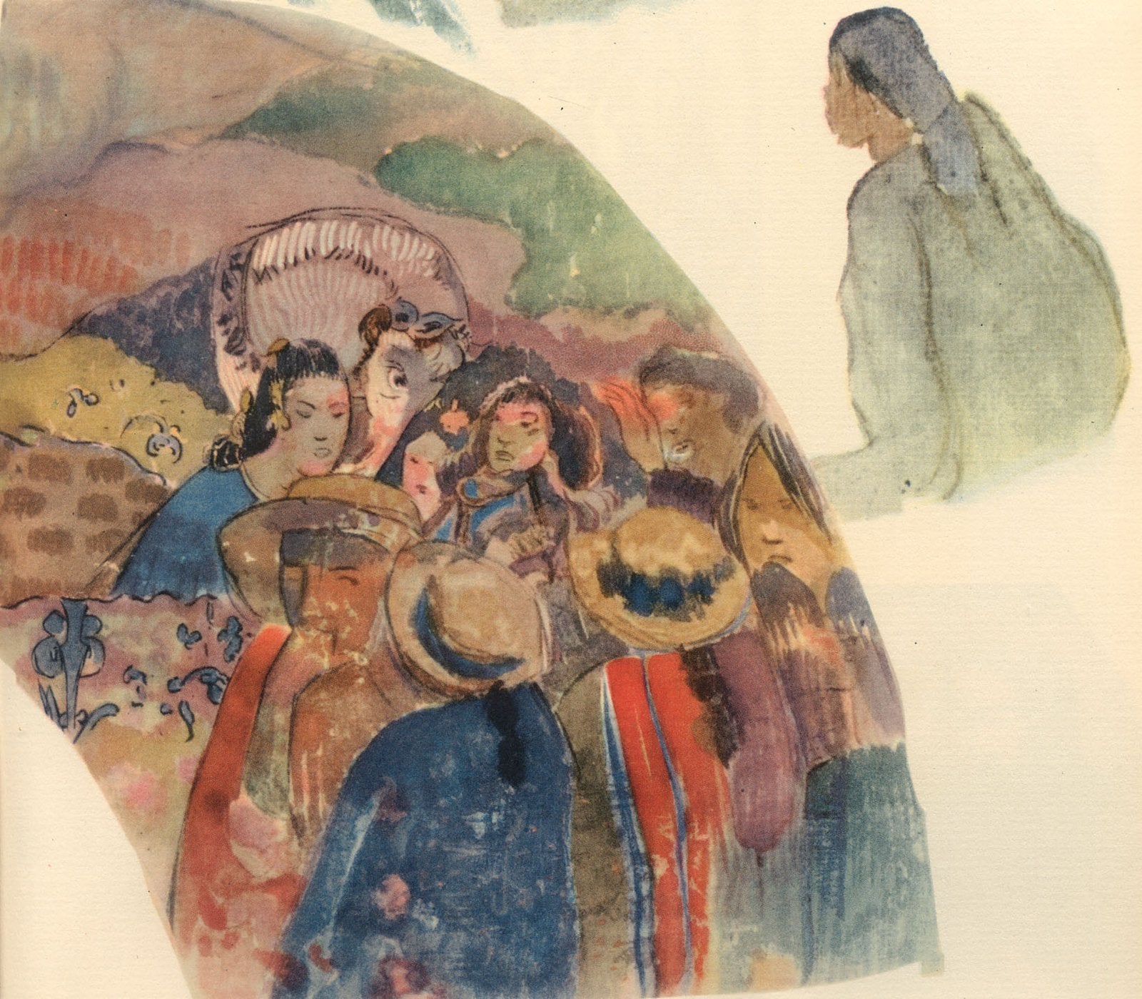 Gauguin (26) Art A4 Photo Print