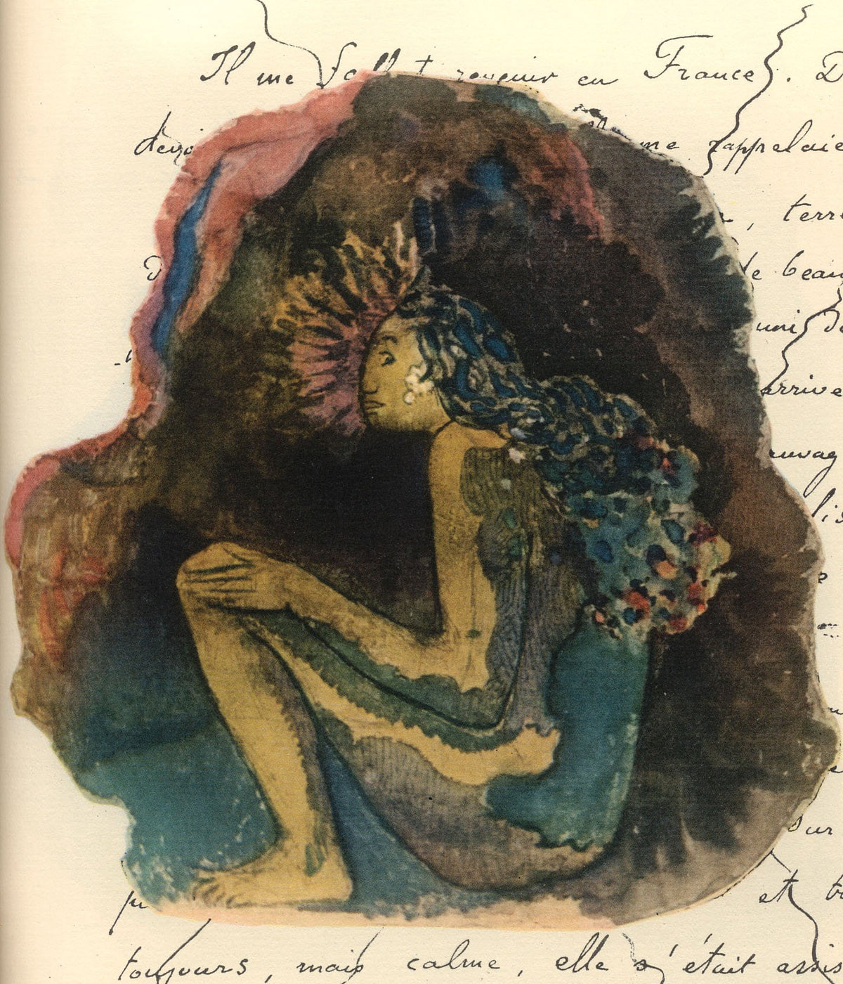 Gauguin (28) Art A4 Photo Print