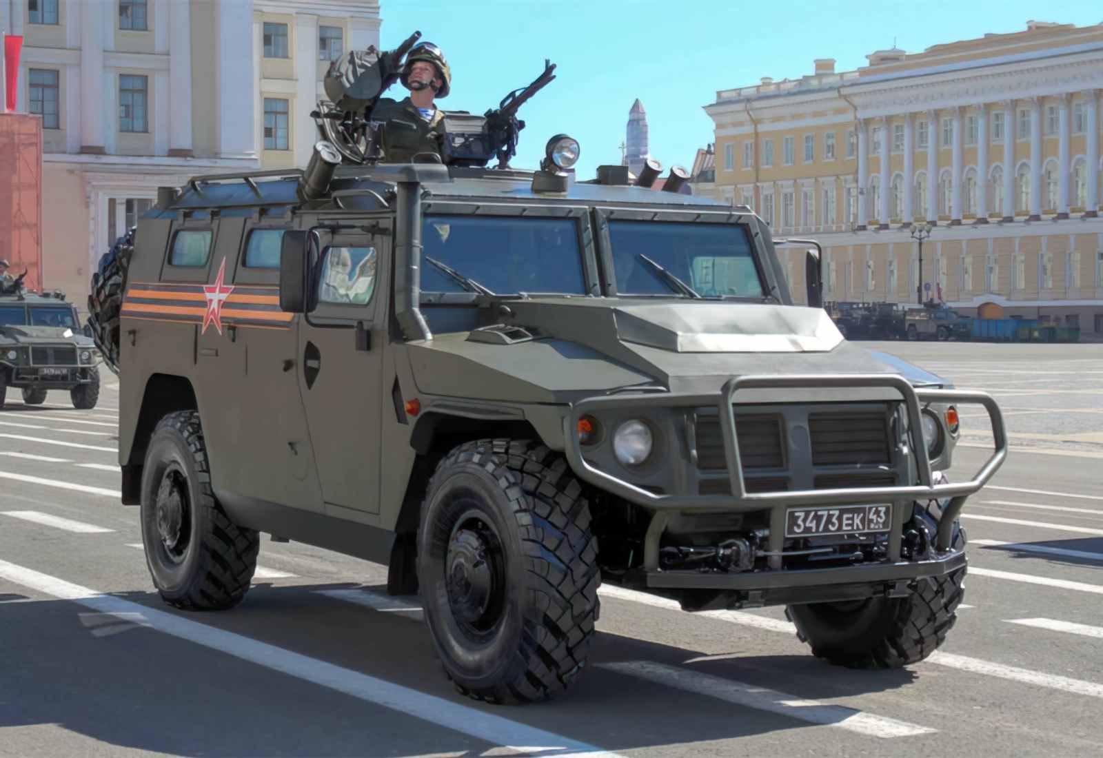 Gaz Tigr Multirole Military Vehicle Russia 2 A4 Photo Print