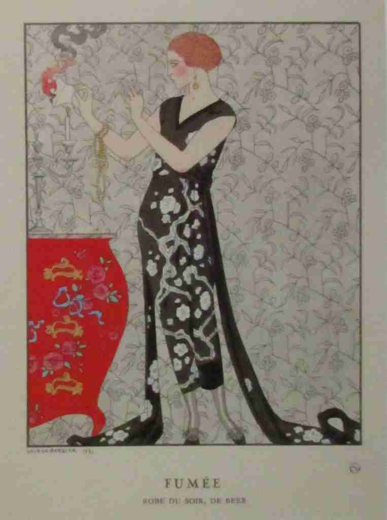 Gazette Du Bon Tom Fumee George Barbier A4 Photo Print