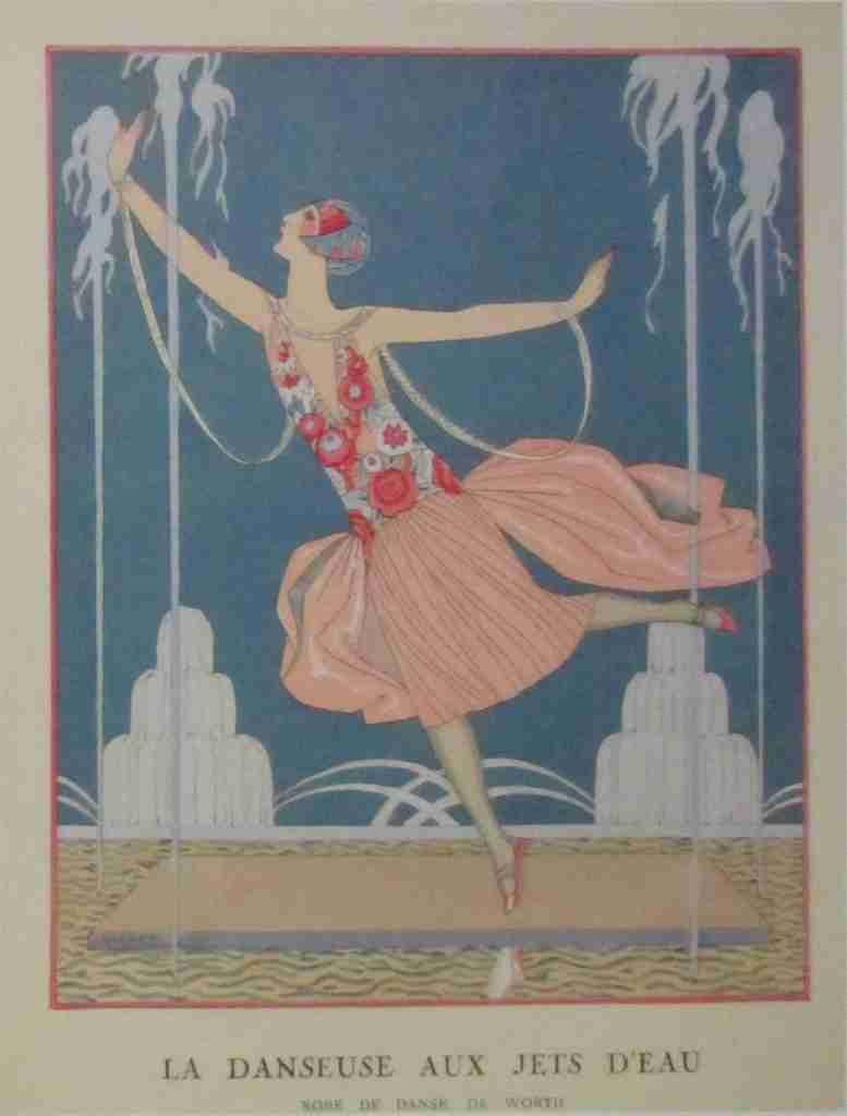 Gazette Du Bon Tom La Danseuse Aux Jets D Eau George Barbier A4 Photo Print