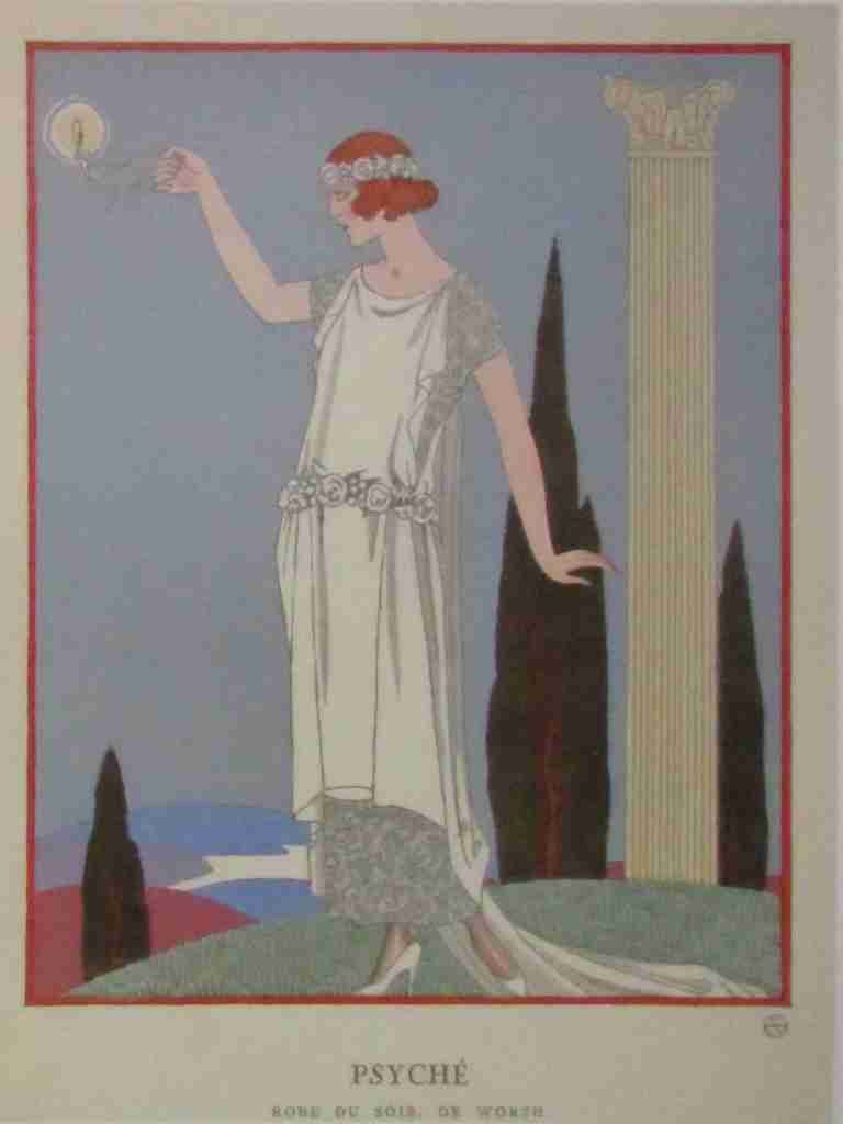 Gazette Du Bon Tom Psyche George Barbier A4 Photo Print