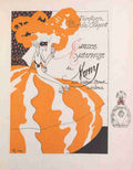 Gazette du Bon Genre 1912 Perfum du Monde Elegant A4 Photo Print