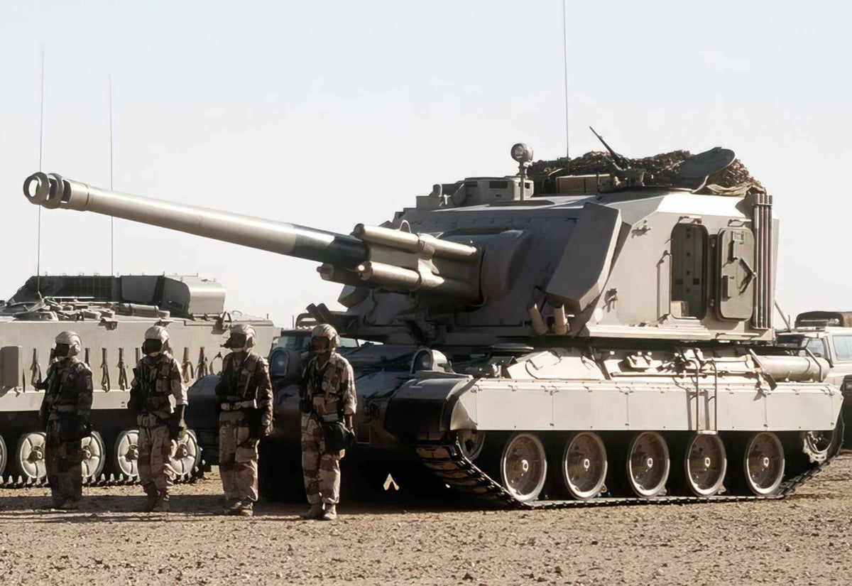 Gct Self Propelled Gun 2 A4 Photo Print