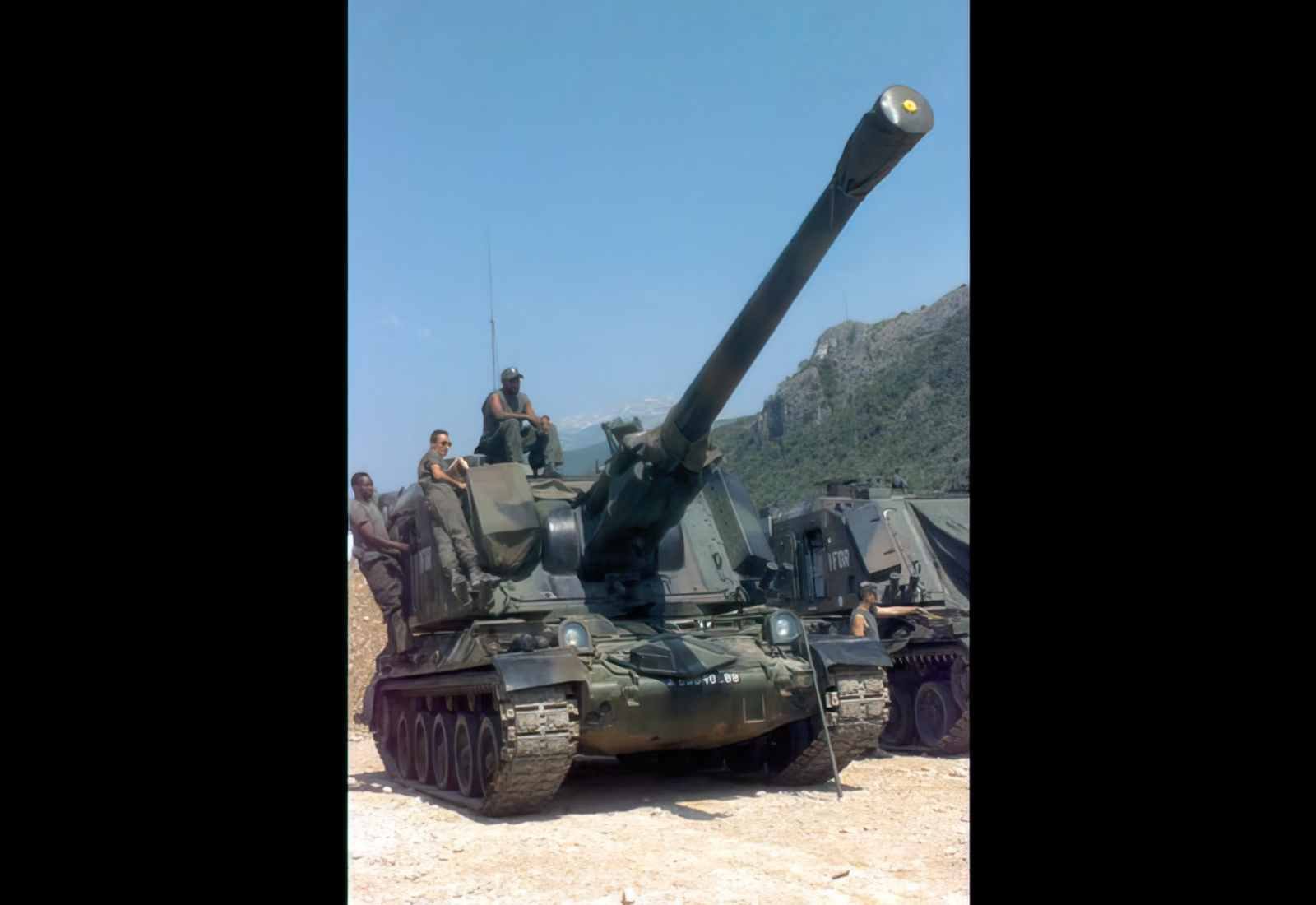 Gct Self Propelled Gun 7 A4 Photo Print