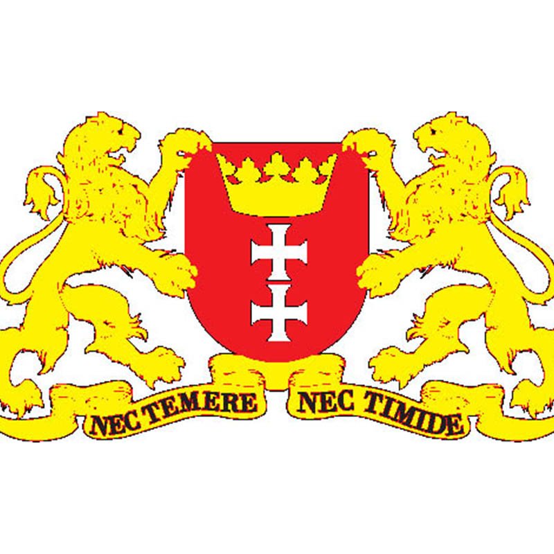 Gdansk City Coat Of Arms N6565 A4 Photo Print