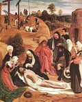 Geertgen Tot Sint Jans Lamentation Over The Dead Christ A4 Photo Print