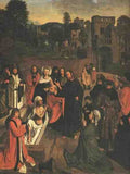 Geertgen Tot Sint Jans The Raising Of Lazarus A4 Photo Print