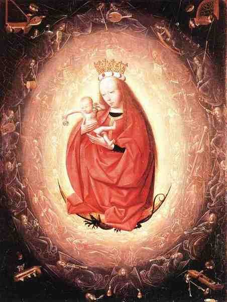 Geertgen Tot Sint Jans Virgin And Child A4 Photo Print