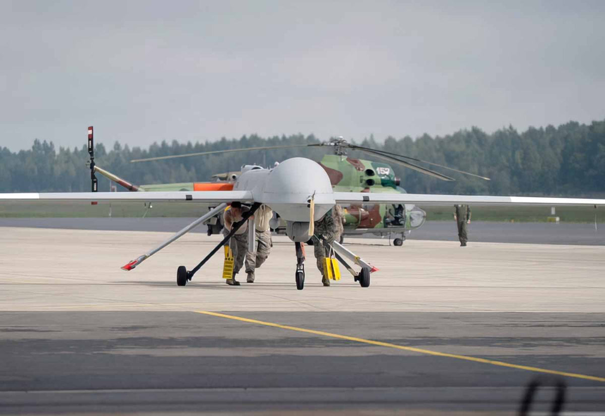 General Atomics Mq1 Predator Uav Drone United States 5 A4 Photo Print