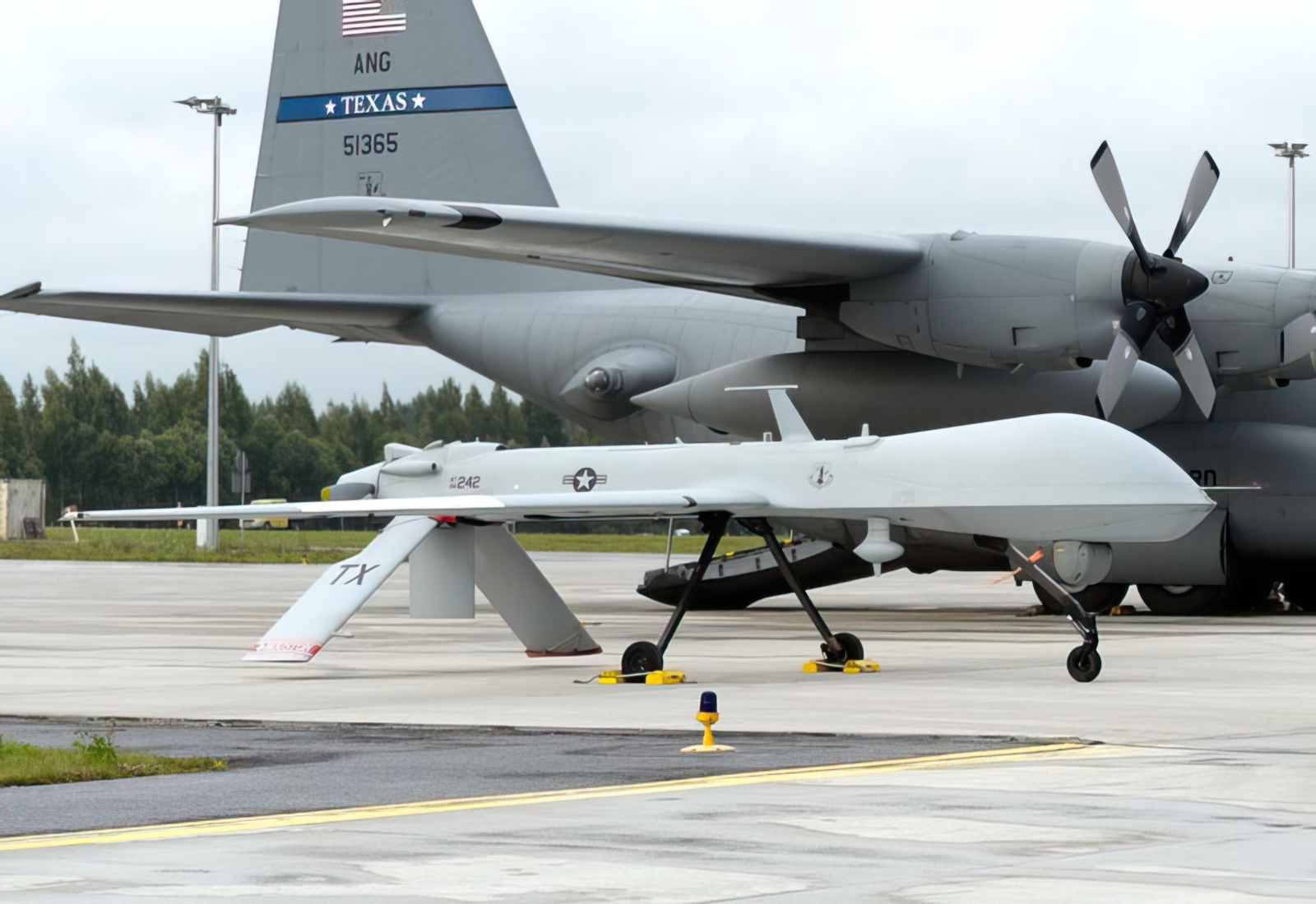 General Atomics Mq1 Predator Uav Drone United States A4 Photo Print