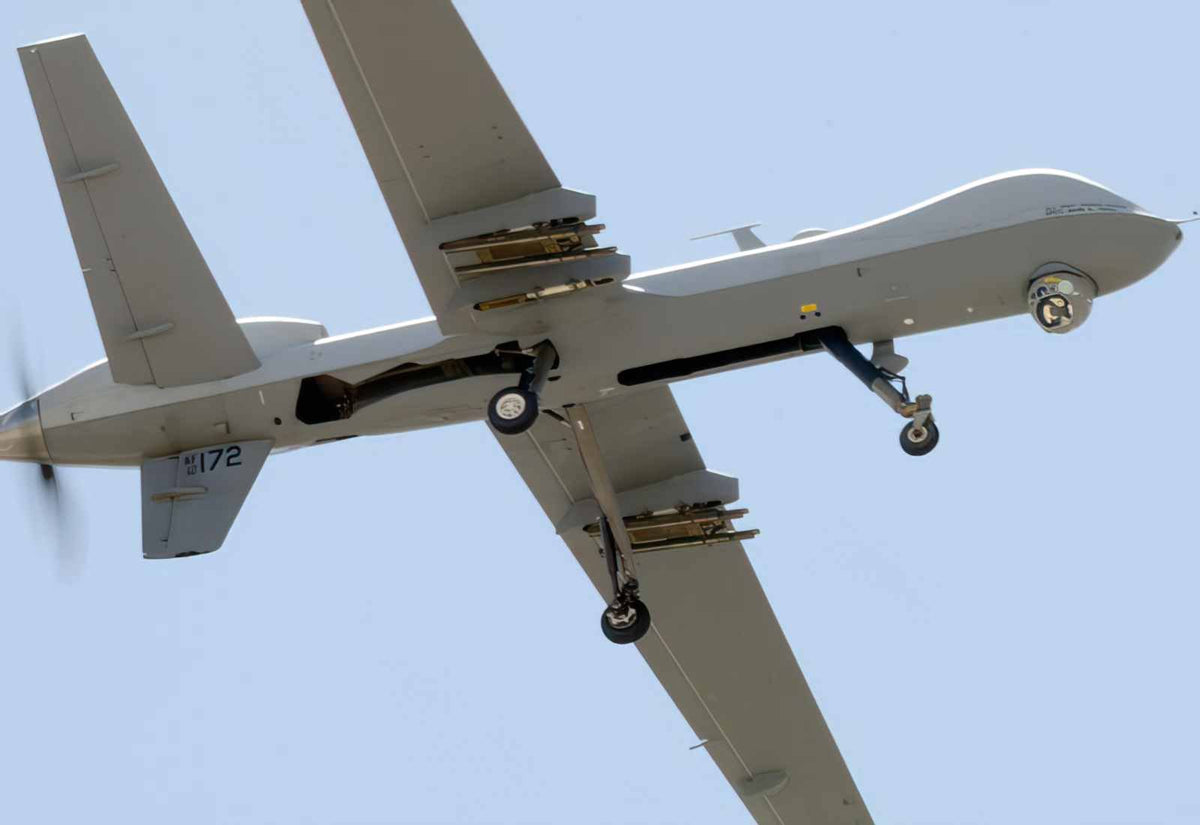 General Atomics Mq9 Reaper Ucav Drone United States 3 A4 Photo Print