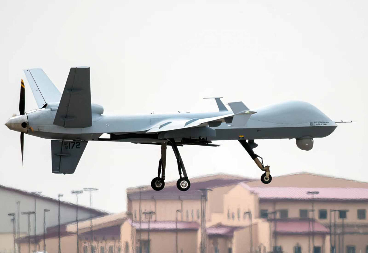 General Atomics Mq9 Reaper Ucav Drone United States A4 Photo Print