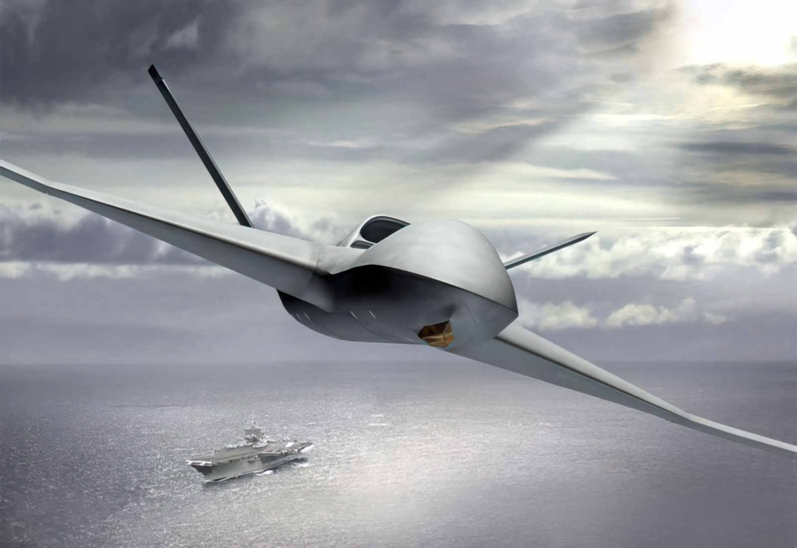 General Atomics Sea Avenger Uav A4 Photo Print