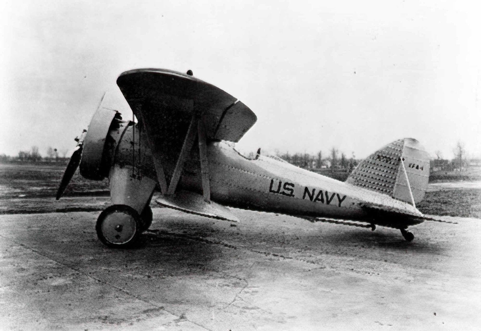 General Aviation Xfa Biplane Fighter Prototype United States A4 Photo Print