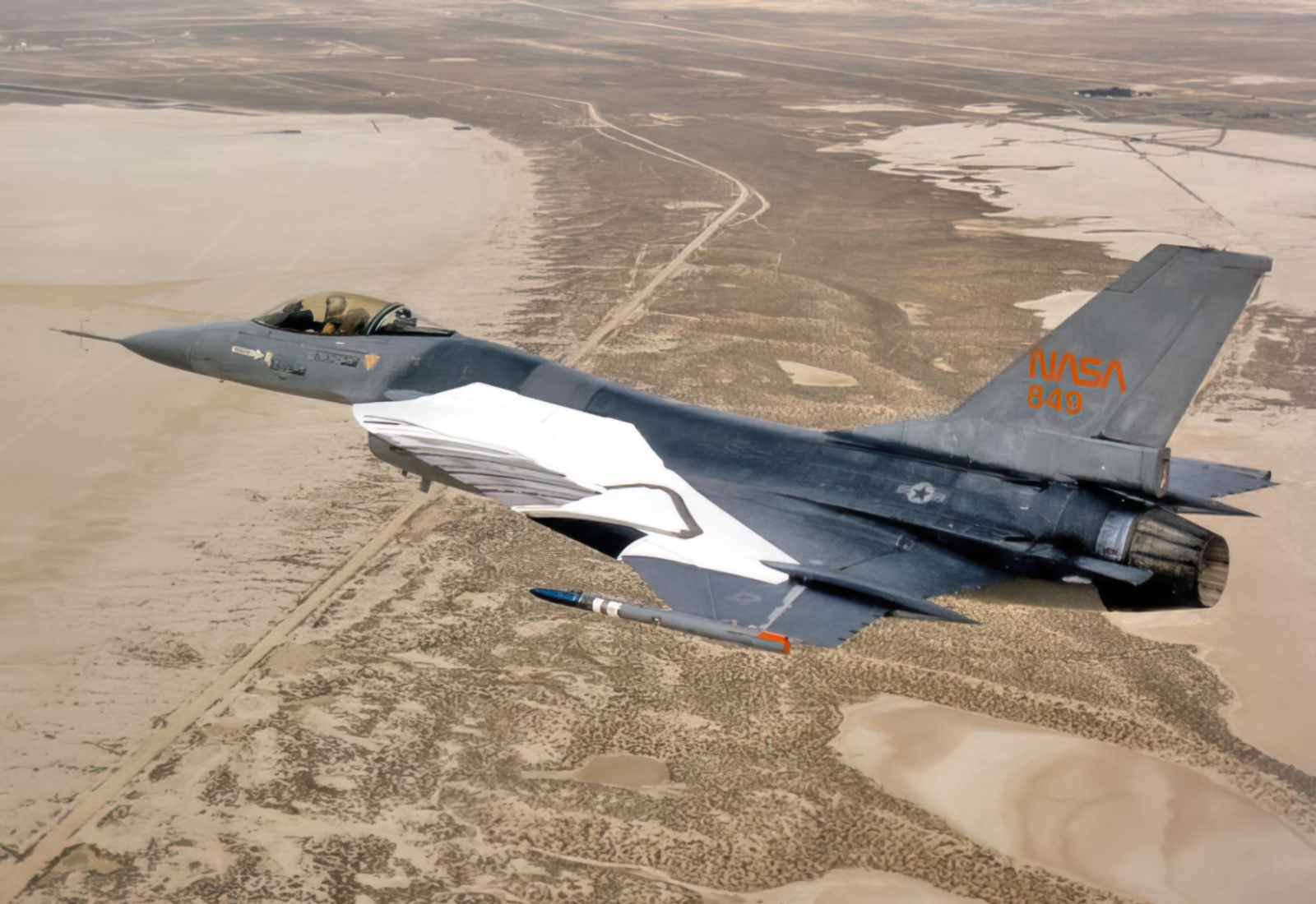 General Dynamics F16xl 4 A4 Photo Print