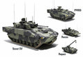 General Dynamics Scout Specialist Vehicle A4 Photo Print