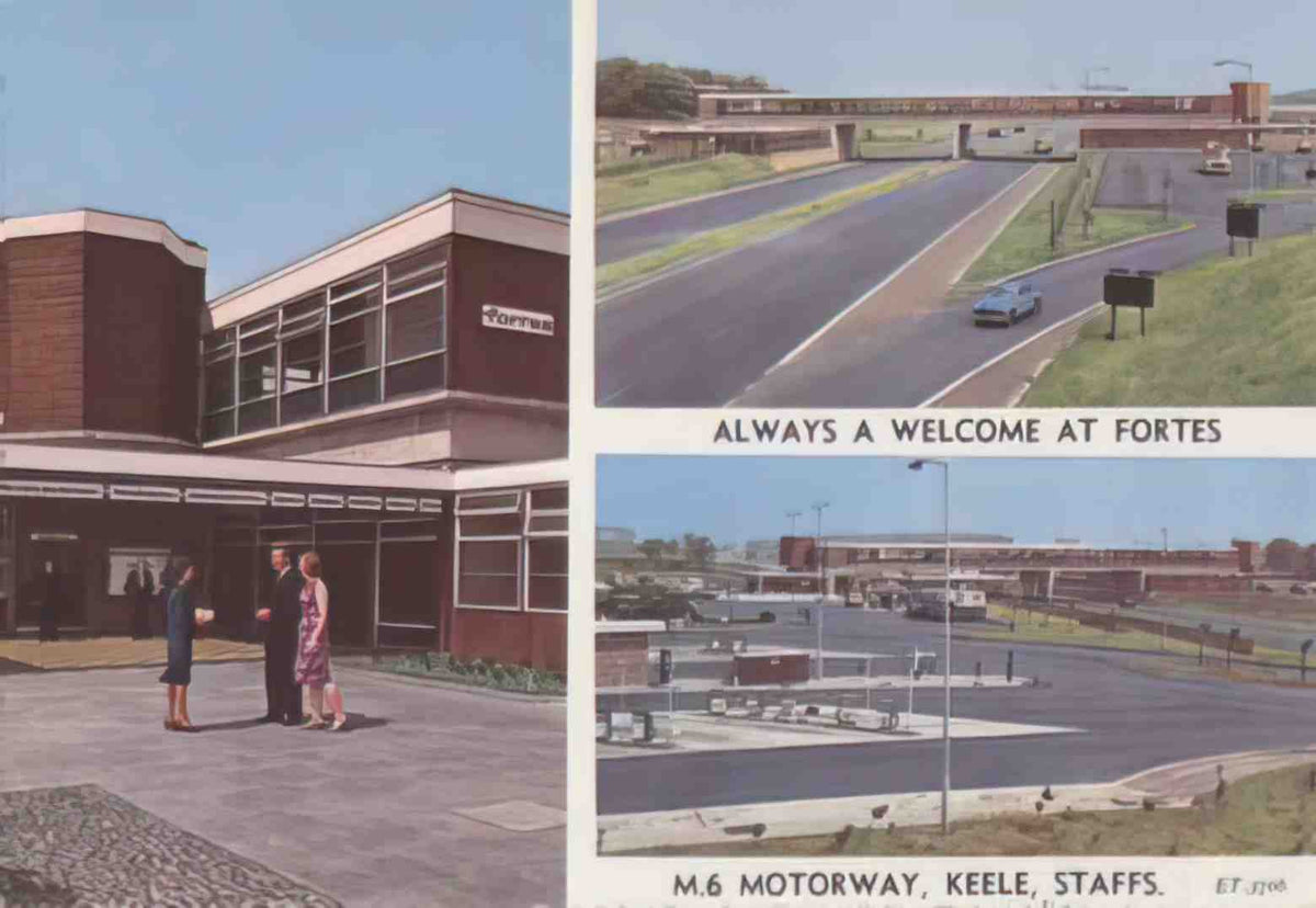 General Service Stations 1960's Vintage A4 Photo Print