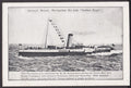 General Steam Navigation Co Paddle Steamer Golden Eagle At Sea Vintage A4 Photo Print
