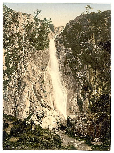 General view Aber Fall Vintage A4 Photo Print