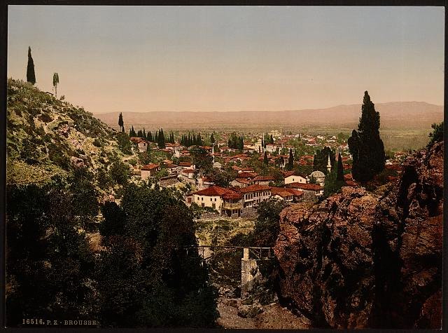 General view Bursa Vintage A4 Photo Print