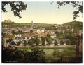 General view Coburg Thuringia Vintage A4 Photo Print