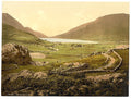 General view Cwellyn Lake Vintage A4 Photo Print
