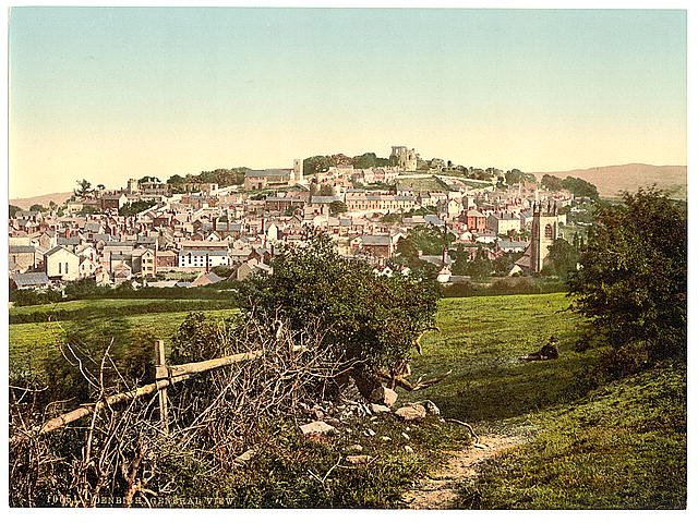 General view Denbigh Vintage A4 Photo Print