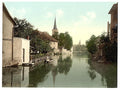 General view Erfurt Thuringia Vintage A4 Photo Print