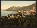 General view Fasano Lake Garda Vintage A4 Photo Print