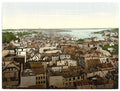 General view Flensburg Schleswig Holstein Vintage A4 Photo Print