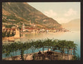 General view Gargnano Lake Garda Vintage A4 Photo Print