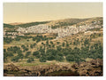 General view Hebron Vintage A4 Photo Print