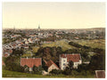 General view Hildesheim Hanover Vintage A4 Photo Print