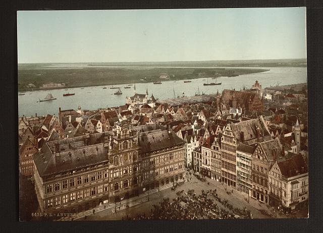General view I Antwerp Vintage A4 Photo Print