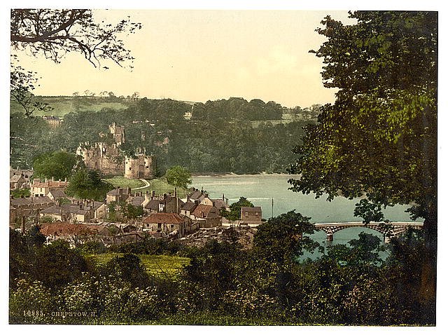 General view II Chepstow Vintage A4 Photo Print