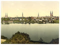 General view II Lubeck Vintage A4 Photo Print