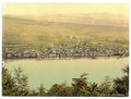 General view II Rudesheim the Rhine Vintage A4 Photo Print