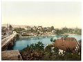 General view II Saalfeld Thuringia Vintage A4 Photo Print