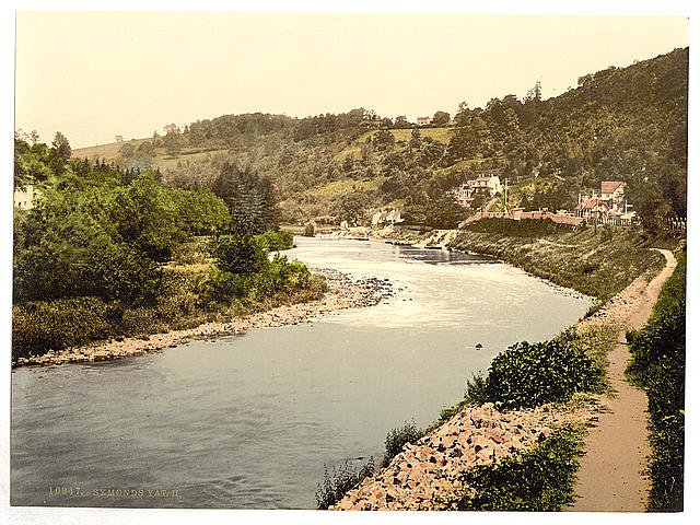 General view II Symonds Yat Vintage A4 Photo Print