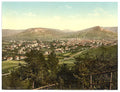 General view Jena Thuringia Vintage A4 Photo Print