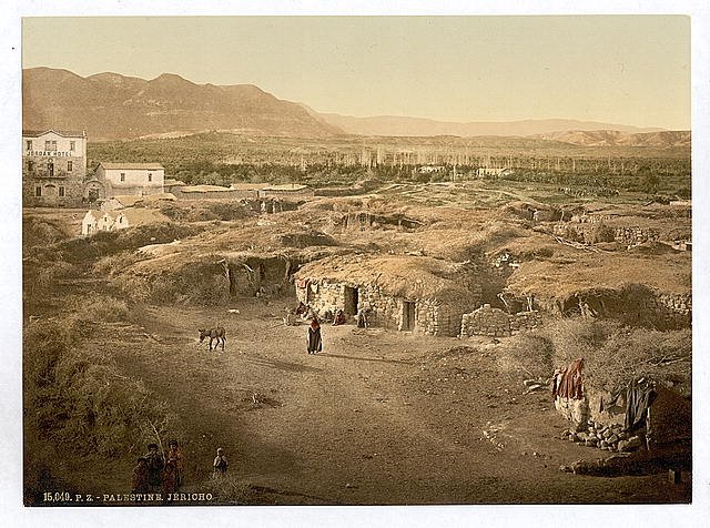 General view Jericho Vintage A4 Photo Print