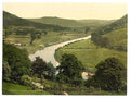 General view Llandogo on the Wye Vintage A4 Photo Print