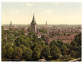General view Luneburg Hanover Vintage A4 Photo Print
