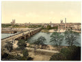 General view Madgeburg German Saxony Vintage A4 Photo Print