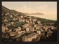 General view Nervi Genoa Vintage A4 Photo Print