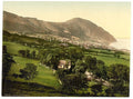 General view Penmaenmawr Vintage A4 Photo Print