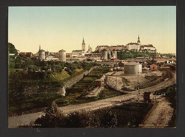 General view Reval Vintage A4 Photo Print