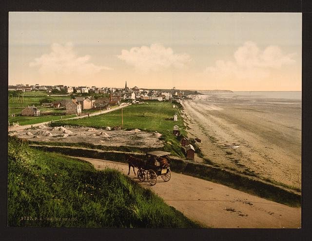 General view St Pair Vintage A4 Photo Print